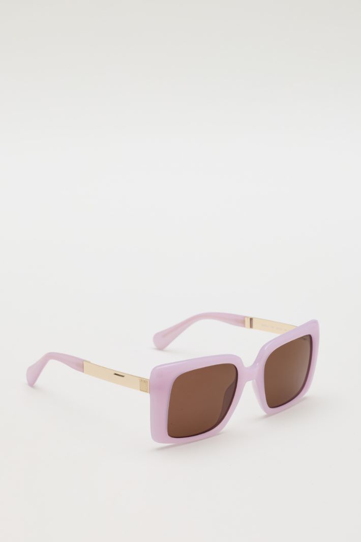 Occhiali da sole oversize quadrati - ROSA - Intrend - 2