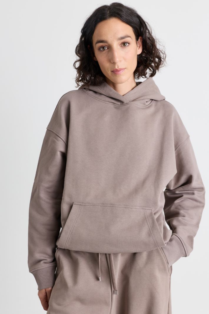 Felpa con lettering - GRIGIO - Intrend - 2