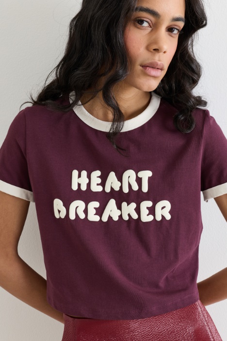T-shirt crop