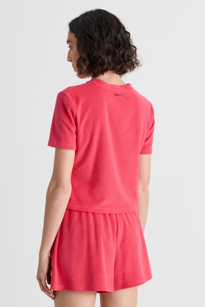 T-shirt in spugna - ROSA - Intrend - 4
