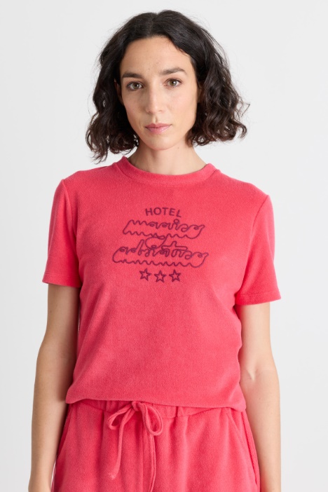 Terry T-shirt - Intrend