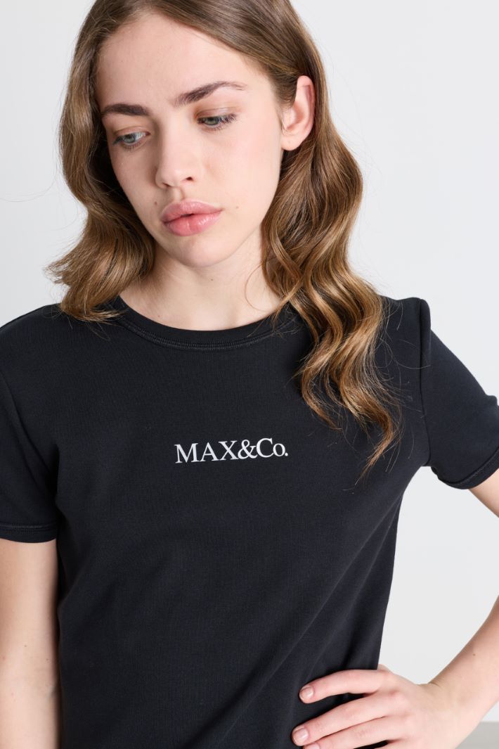 Printed T-shirt - BLACK - Intrend - 3