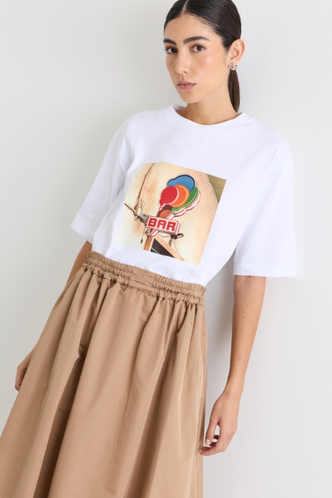 Appliqué T-shirt - Intrend