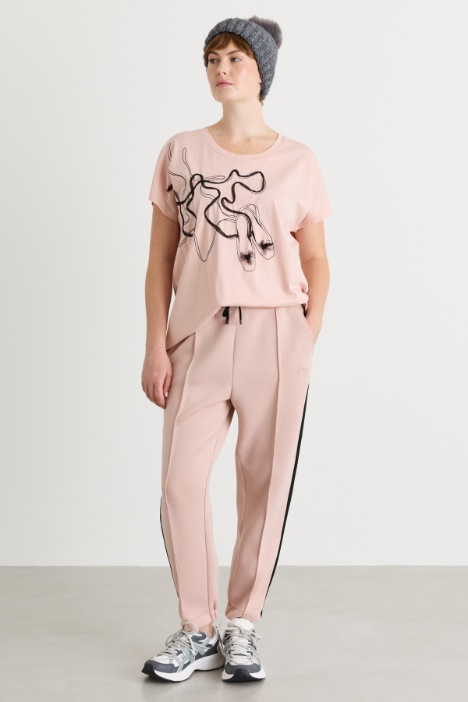Camiseta de punto estampada - Intrend