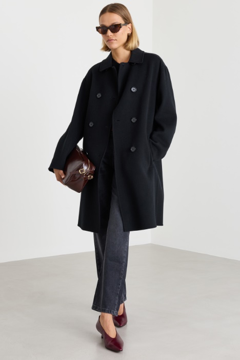 Long double-breasted coat - Intrend