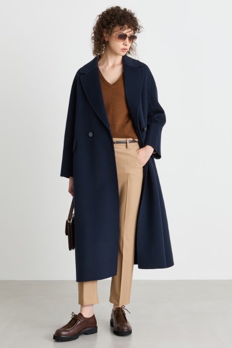 Double-breasted drap coat - Intrend