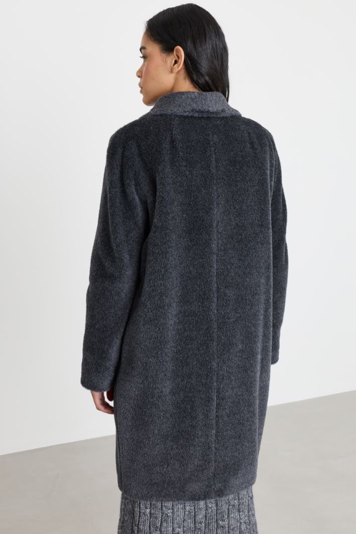 Cappotto doppiopetto - GRIGIO - Intrend - 4