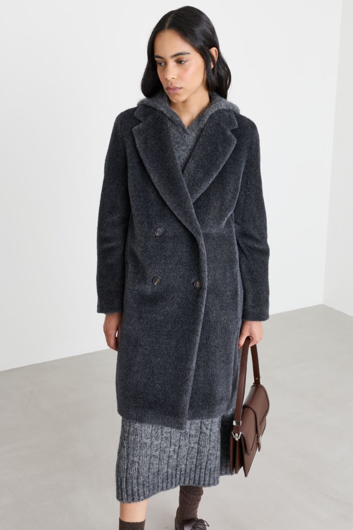 Cappotto doppiopetto - GRIGIO - Intrend - 2