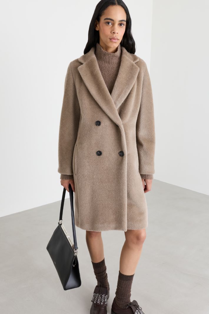 Cappotto doppiopetto - CAMMELLO - Intrend - 2