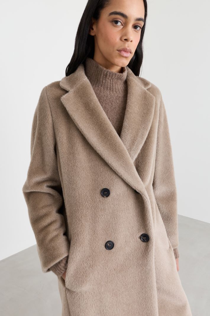 Cappotto doppiopetto - CAMMELLO - Intrend - 3