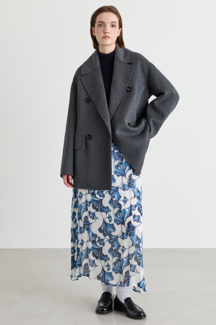 Blazer en drap - GRIS - Intrend