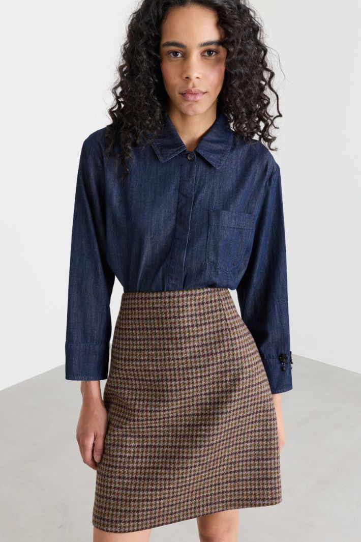 Camicia regular fit - BLU - Intrend - 2