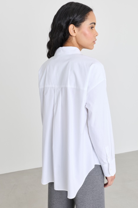 Camicia dritta in Oxford