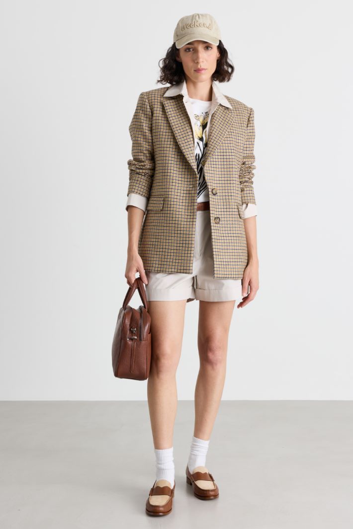 Camicia in popeline - AVORIO - Intrend