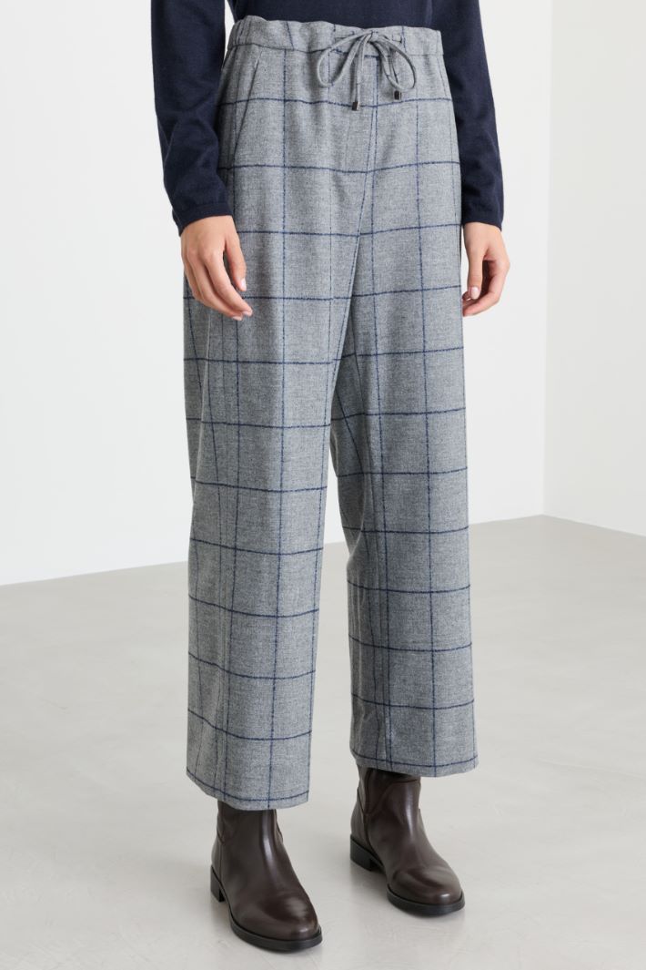 Pantalone con coulisse in Saxony - GRIGIO - Intrend - 2