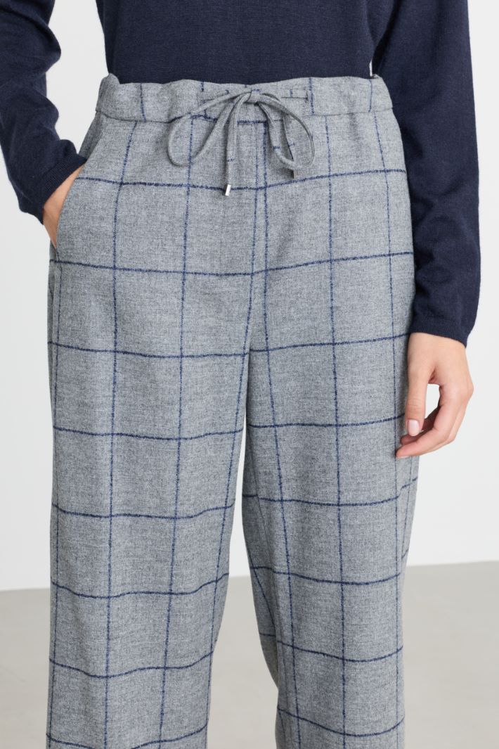 Pantalone con coulisse in Saxony - GRIGIO - Intrend - 3