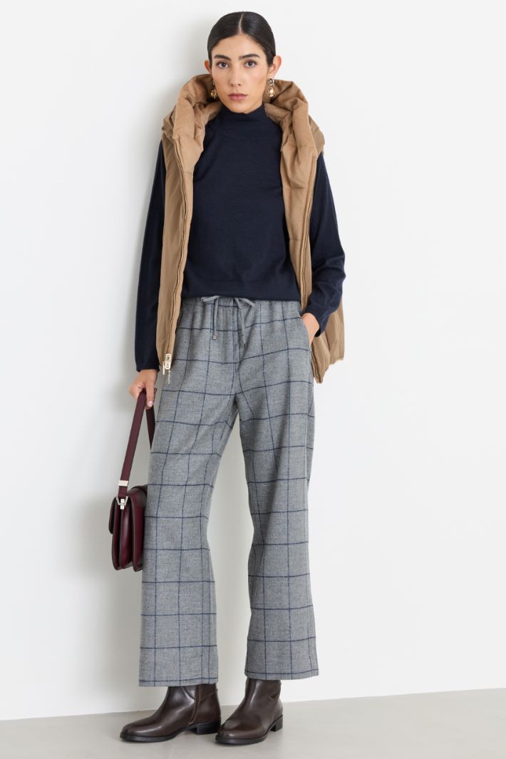 Pantalone con coulisse in Saxony - GRIGIO - Intrend