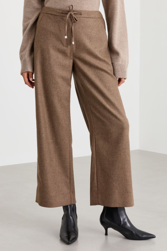 Pantalone con coulisse - CAMMELLO - Intrend - 2