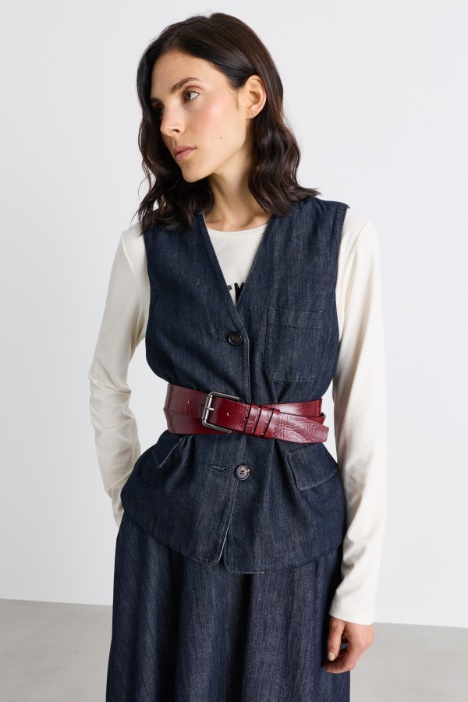 Single-breasted waistcoat - Intrend