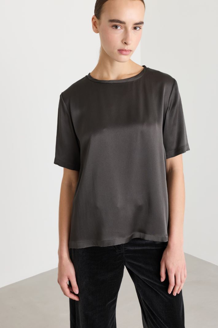 Top in raso - GRIGIO - Intrend - 2