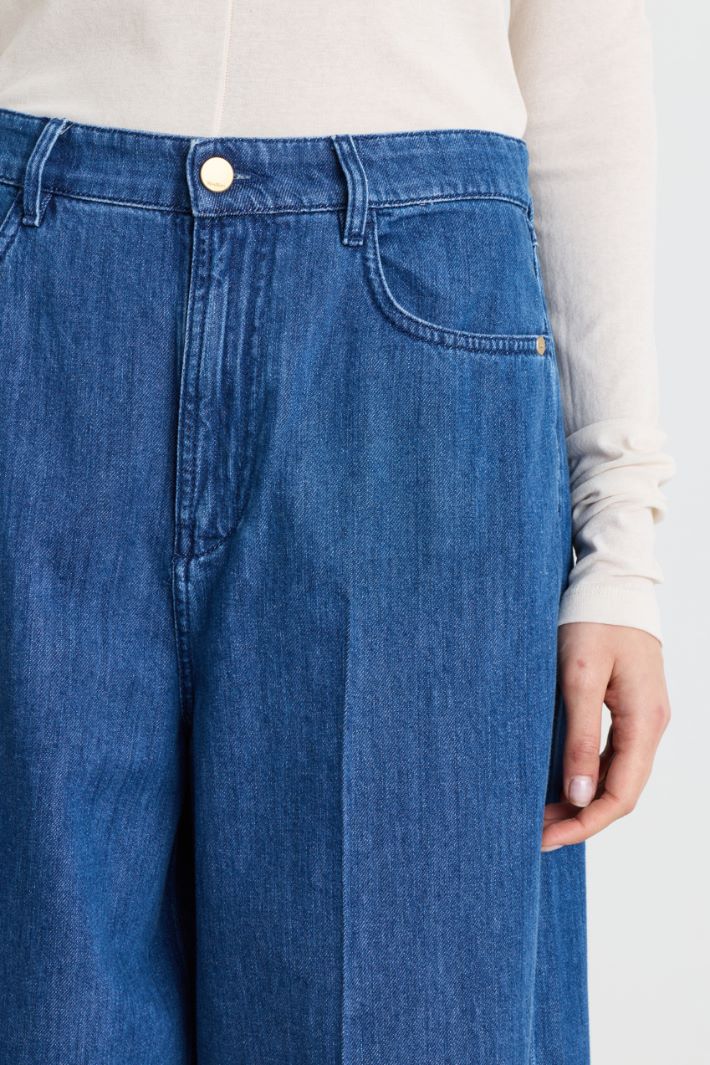 Weite Five-Pocket-Jeans - BLAU - Intrend - 3