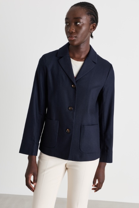 Vented flannel jacket - Intrend