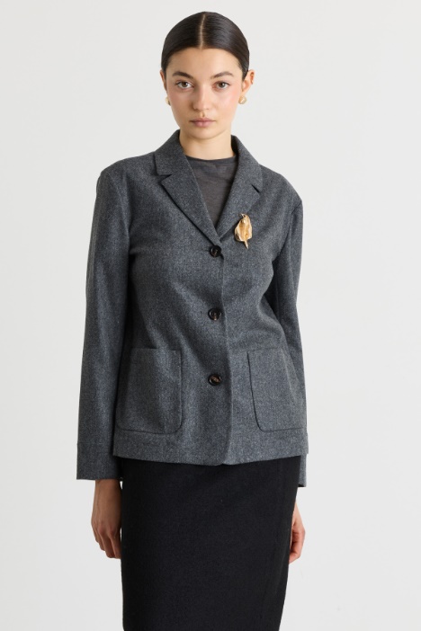 Vented flannel jacket - Intrend