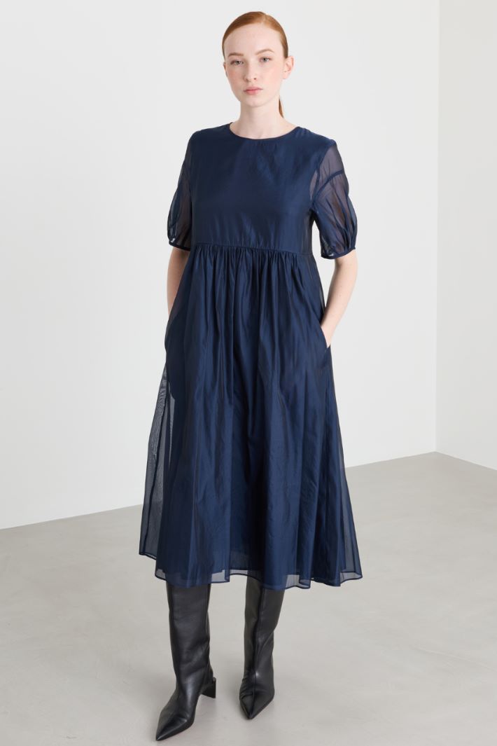 Organza dress - BLUE - Intrend - 2