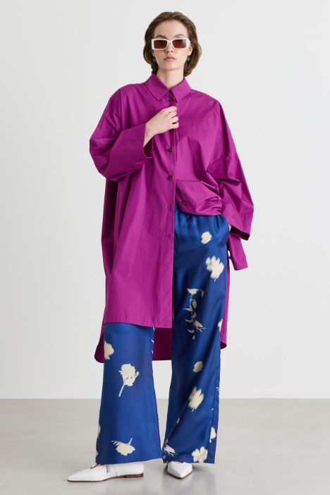 Poplin shirt dress - Intrend