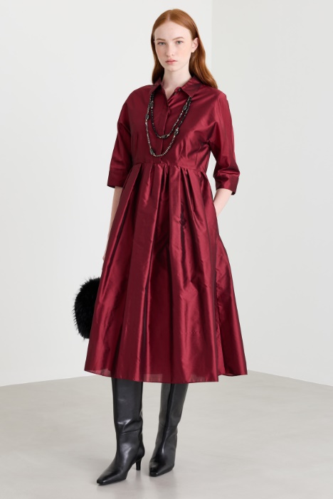 Organza shirt dress - Intrend