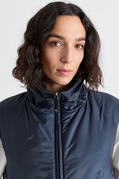 Gilet imbottito in tela antigoccia