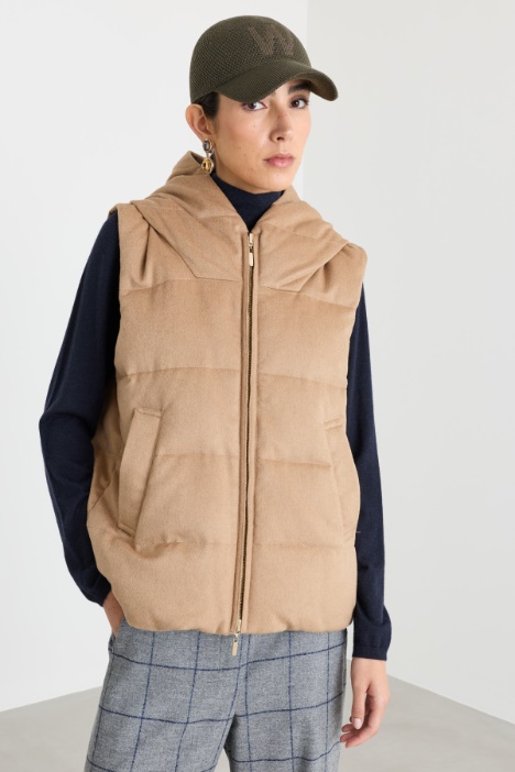 Gilet imbottito reversibile