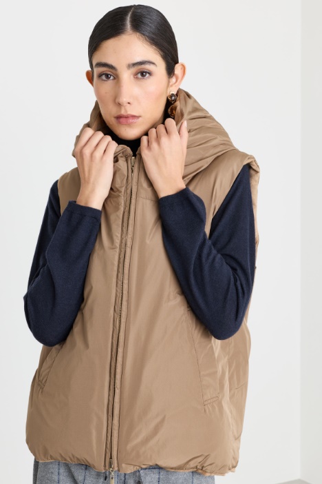 Gilet imbottito reversibile