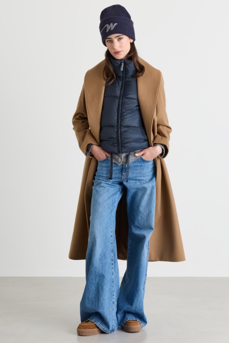 Gilet crop imbottito e trapuntato - Intrend