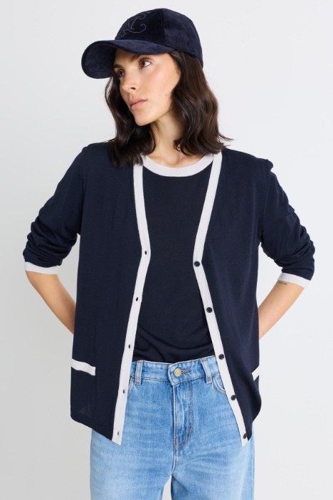 Cardigan à col V - Intrend