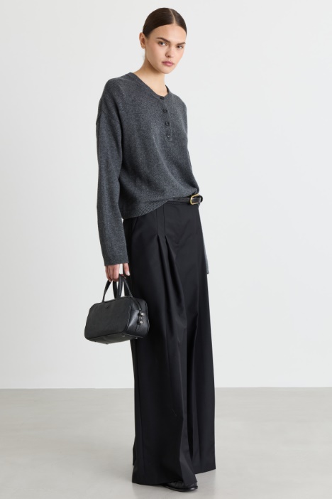 Boxy-Strickjacke - Intrend