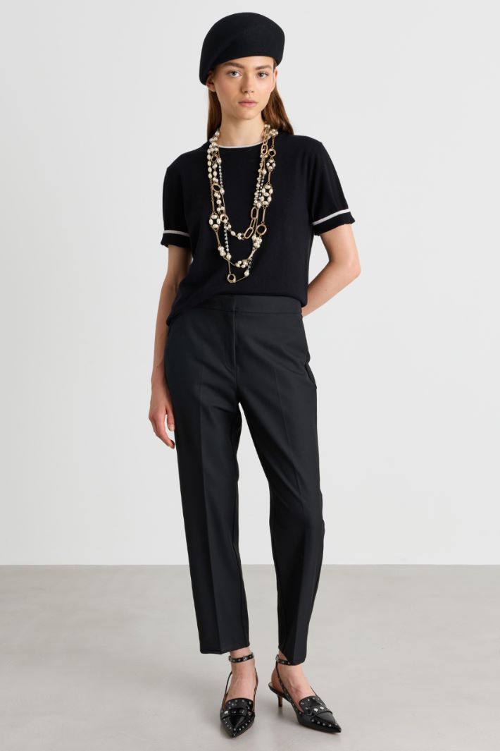 Maglia a manica corta - NERO - Intrend