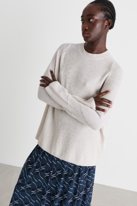 Fisherman's rib jumper - Intrend