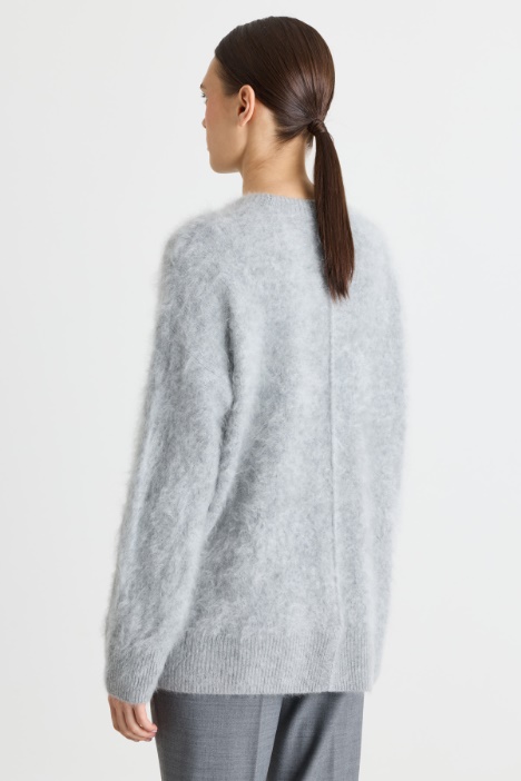 Maglia in cashmere garzato