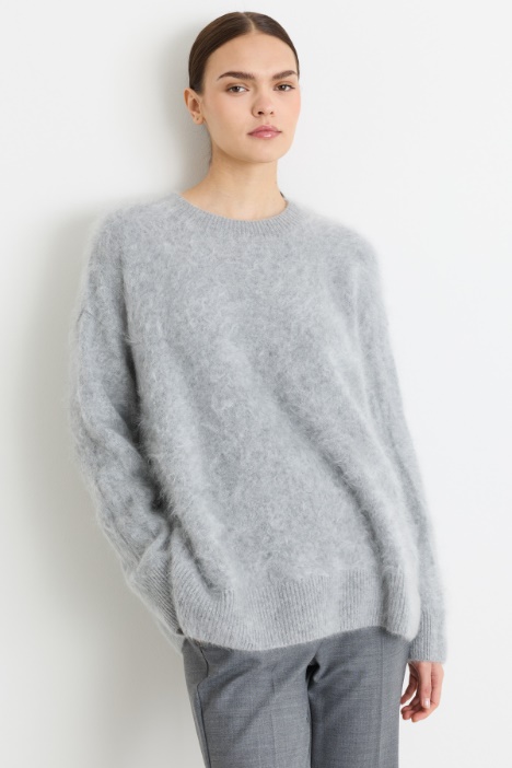 Pull en cachemire gratté - Intrend