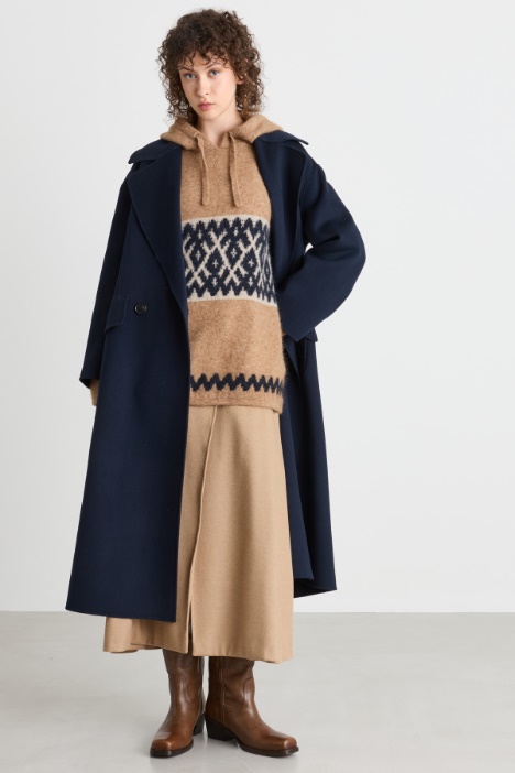 Jacquard-Hoodie - Intrend