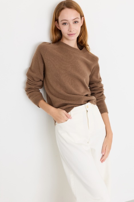 Raglan-sleeve jumper - Intrend