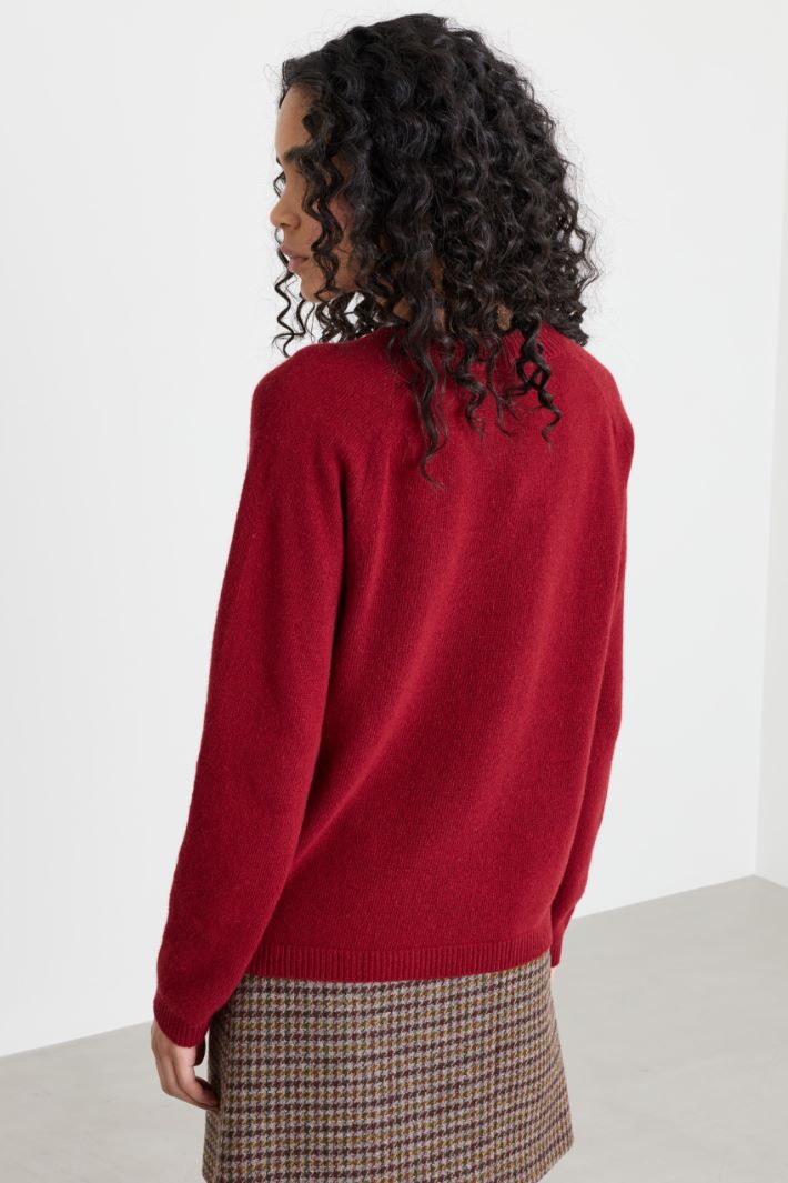 Raglanpullover - BORDEAUX - Intrend - 4