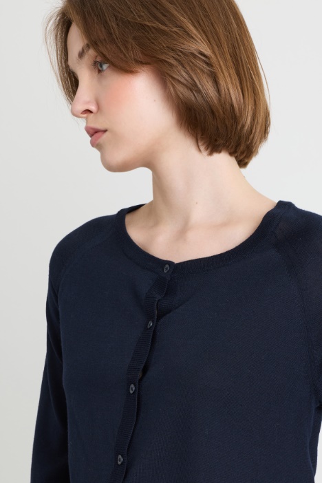 Cardigan crop