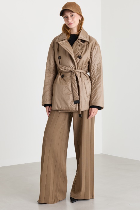 Short padded trench coat - Intrend