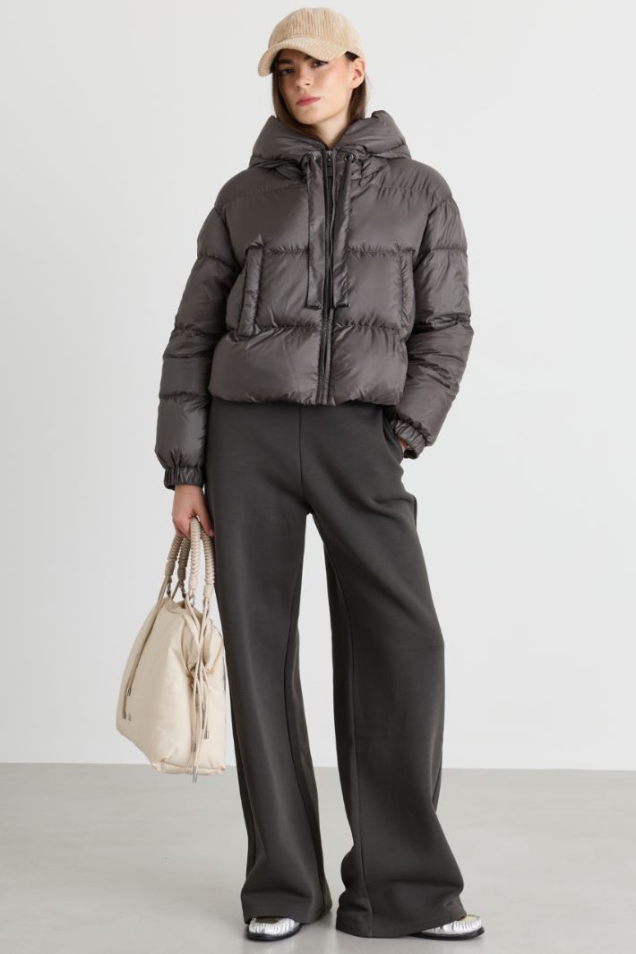 Puffer jacket - GREY - Intrend