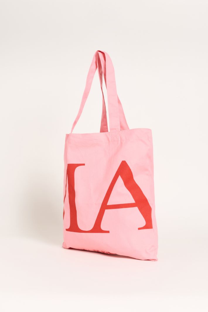 Canvas tote bag - PINK - Intrend - 2