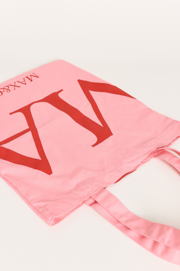 Canvas tote bag - PINK - Intrend - 4