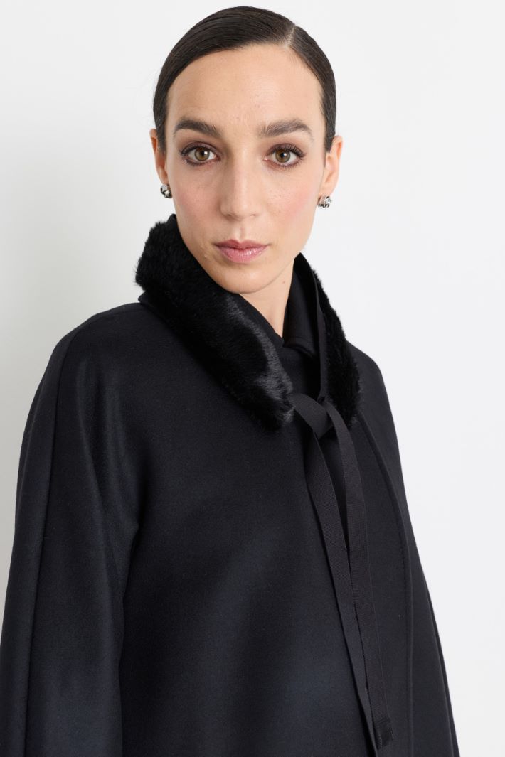 Bordo cappuccio - NERO - Intrend - 2