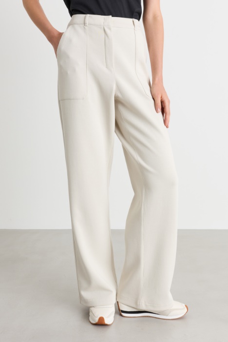 Pantalone in jersey tecnico